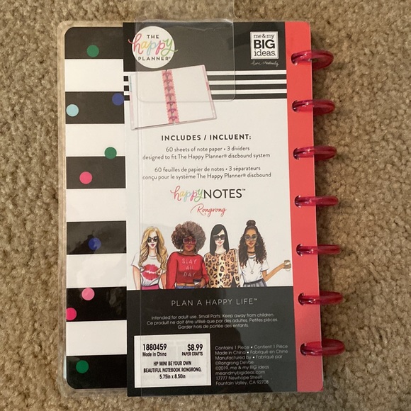 NWT Rongrong Happy Planner Happy Notes - Picture 3 of 3